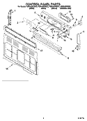 Part Location Diagram of W10854968 Whirlpool KNOB