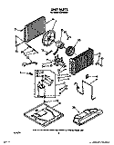 UNIT, LIT/OPTIONAL Diagram and Parts List for ACQ184XX1  Whirlpool Air Conditioner