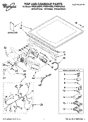 Part Location Diagram of W10110640 Whirlpool Tech Sheet
