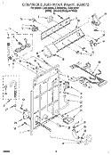 Part Location Diagram of 3946450 Whirlpool Washer Timer