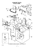 Part Location Diagram of 357037 Whirlpool HOSE, DRAIN