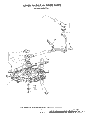 UPPER WASH AND RINSE Diagram and Parts List for KUDC21CS1  KitchenAid Dishwasher