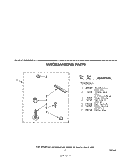 MISCELLANEOUS Diagram and Parts List for LB5500XKW0  Whirlpool Washer