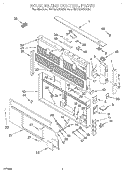 SECTION Diagram and Parts List for RH7930XAS0  Whirlpool Range Hood