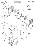 UNIT, LITERATURE Diagram and Parts List for ACQ062XF0  Whirlpool Air Conditioner