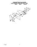 CONVECTION FAN Diagram and Parts List for KEBS177YAL0  KitchenAid Wall Oven