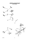 WIRING HARNESS Diagram and Parts List for WU4400V2  Roper Dishwasher