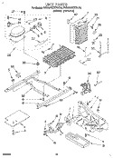 UNIT, LIT/OPTIONAL Diagram and Parts List for RS20AKXBW00  Roper Refrigerator