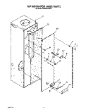 REFRIGERATOR LINER Diagram and Parts List for KSSS36DWW01  KitchenAid Refrigerator