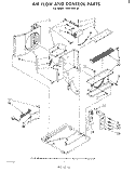 SECTION Diagram and Parts List for 1AHF08391  Whirlpool Air Conditioner