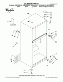 Part Location Diagram of W10252521 Whirlpool ENERGY GUIDE