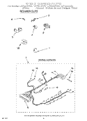 WIRING HARNESS Diagram and Parts List for LST8244AN0  Whirlpool Washer