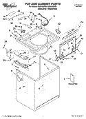 Part Location Diagram of WP8055266 Whirlpool Hose