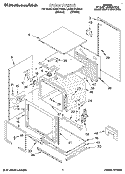 OVEN, OPTIONAL Diagram and Parts List for KEBI171BBL1  KitchenAid Wall Oven