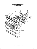 Part Location Diagram of 3150372 Whirlpool Oven Control Knob