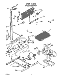 UNIT Diagram and Parts List for TT20BKXWW01  Whirlpool Refrigerator