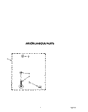 MISCELLANEOUS Diagram and Parts List for CA1752XWN0  Whirlpool Washer