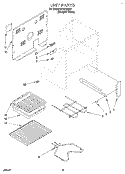 UNIT, LITERATURE Diagram and Parts List for FES310BQ1  Roper Range