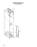 FREEZER LINER Diagram and Parts List for KSSS48DWX02  KitchenAid Refrigerator