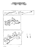WIRING HARNESS Diagram and Parts List for KEBS207YWH0  KitchenAid Wall Oven