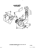 BLOWER Diagram and Parts List for KUDS21SS1  KitchenAid Dishwasher