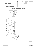 MOTOR AND DRIVE , LITERATURE Diagram and Parts List for NC800EV1  Whirlpool Trash Compactor