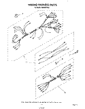WIRING HARNESS Diagram and Parts List for KEBI200TBL1  KitchenAid Wall Oven