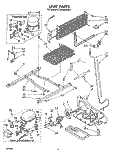 UNIT Diagram and Parts List for ET20VMXSW01  Whirlpool Refrigerator