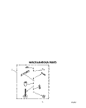 MISCELLANEOUS Diagram and Parts List for LA6090XTW1  Whirlpool Washer