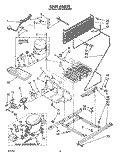 UNIT Diagram and Parts List for EB19MKXSF01  Whirlpool Refrigerator