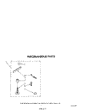 MISCELLANEOUS Diagram and Parts List for LA5600XPW6  Whirlpool Washer