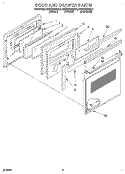 Part Location Diagram of 3150347 Whirlpool Glass, Panel (White Model)