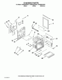 Part Location Diagram of W10324645 Whirlpool INSULATION