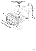 FREEZER DOOR Diagram and Parts List for 6ET18ZKXAN01  Whirlpool Refrigerator