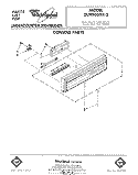 CONSOLE Diagram and Parts List for DU9500XR2  Whirlpool Dishwasher
