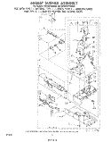 688637 BURNER Diagram and Parts List for CG2501XMW0  Whirlpool Dryer