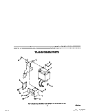 TRANSFORMER, LIT/OPTIONAL Diagram and Parts List for 6ET18GKXWW01  Whirlpool Refrigerator