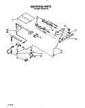 MANIFOLD Diagram and Parts List for FGS385VL2  Whirlpool Range