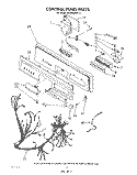 CONTROL PANEL , LITERATURE AND OPTIONAL Diagram and Parts List for 4KUDA220T3  KitchenAid Dishwasher