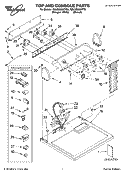 Part Location Diagram of 8533206 Whirlpool Wiring Diagram