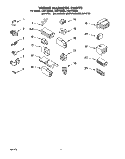 WIRING HARNESS Diagram and Parts List for LSN7233BN0  Whirlpool Washer