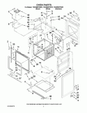 OVEN PARTS Diagram and Parts List for YKESS907SS03  KitchenAid Range