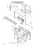 Part Location Diagram of 815122 Whirlpool CAPACTR-MG