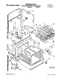 OVEN PARTS Diagram and Parts List for KEDC205YBL2  KitchenAid Range