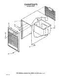 SECTION Diagram and Parts List for BFD400  Whirlpool Dehumidifier