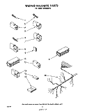 Part Location Diagram of 302166 Whirlpool Harness, Wiring