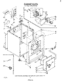 SECTION Diagram and Parts List for LE5530XMW0  Whirlpool Dryer