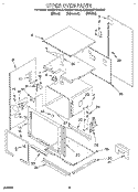 Part Location Diagram of 3177741 Whirlpool BACK-CABNT