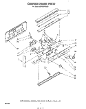 CONTROL PANEL Diagram and Parts List for KERS500SWB0  KitchenAid Range