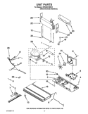 UNIT PARTS Diagram and Parts List for KFIS20XVMS10  KitchenAid Refrigerator